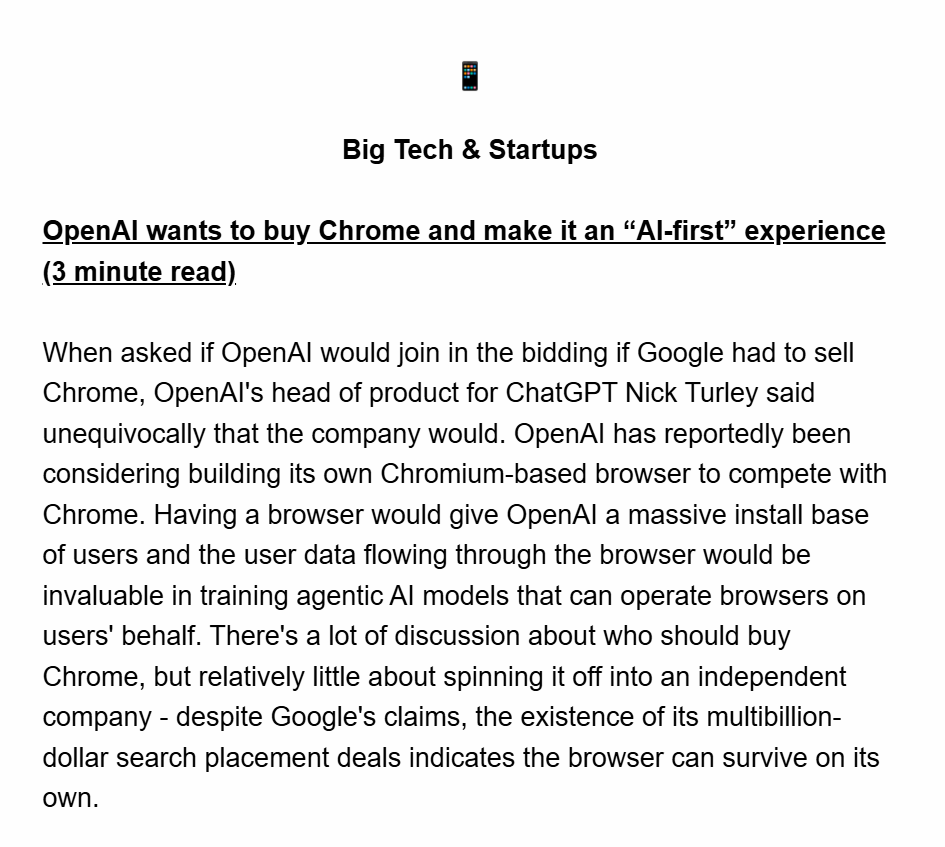 newsletter TLDR